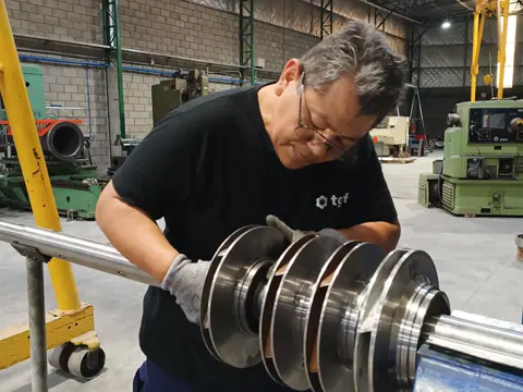 Reparación integral de bombas centrífugas e industriales - TGF BOMBAS