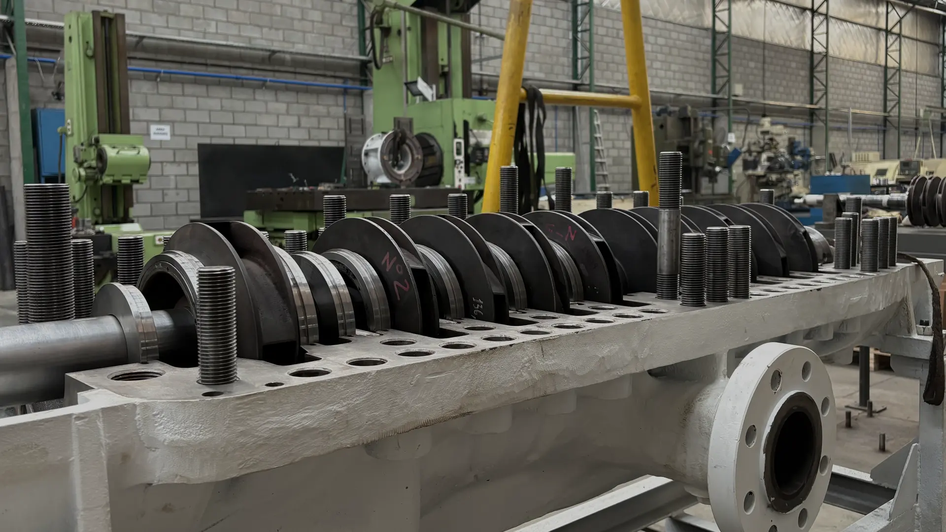 Reparación integral de bombas centrífugas e industriales - TGF BOMBAS